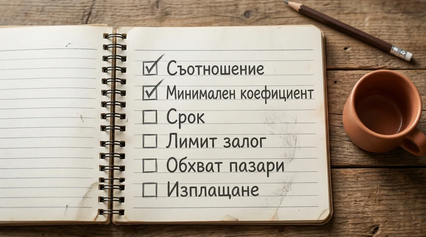 Критерии за сравнение на бонус оферти